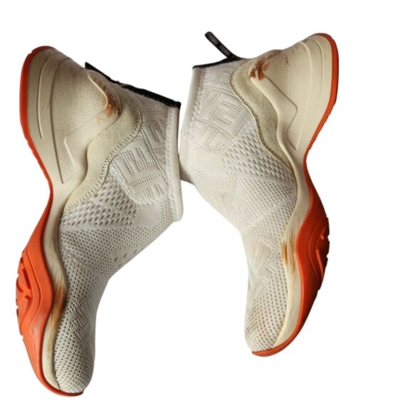 Fendi FFluid Sneakers Mid-Top High-Tech Jacquard - Picture 3 of 16